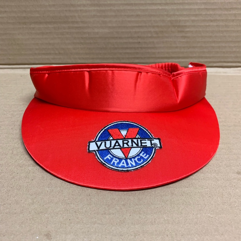 Rare Vintage Vaurnet France Red Visor 80’s-90’s
